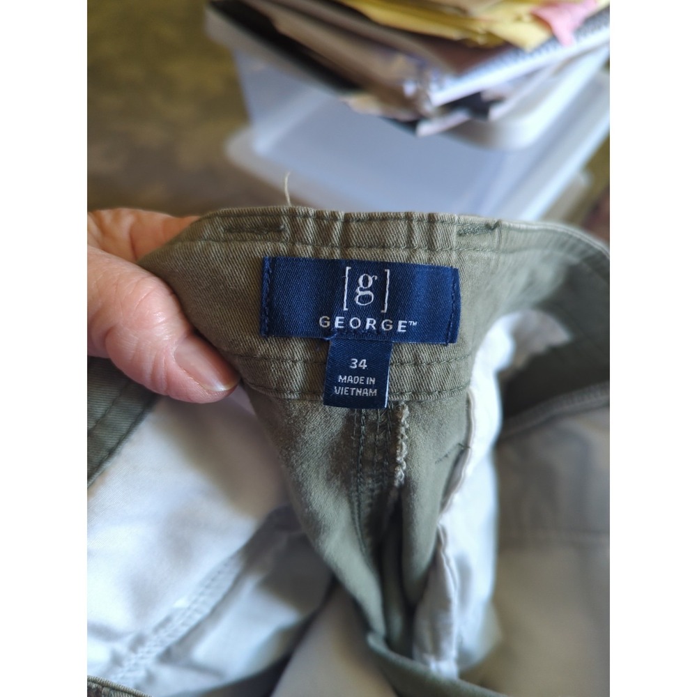 6 George Men's Cargo Shorts & Messagener Shorts Work Grungy - Picture 5 of 16